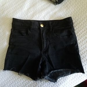 AEO Sateen Hi Rise Shortie